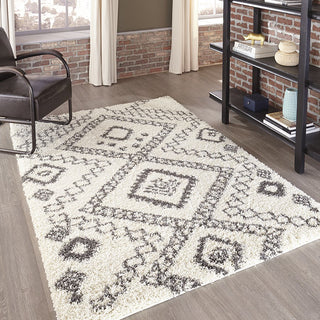 Momeni Maya MAY-5 Ivory Area Rug Room Scene Feature