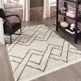 Momeni Maya MAY-6 Ivory Area Rug Room Scene Feature