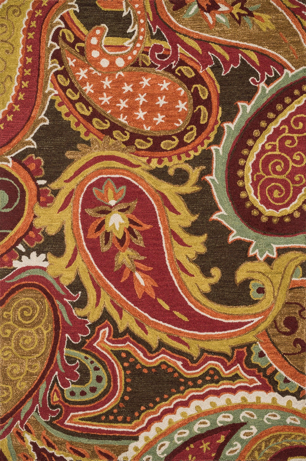 Loloi Mayfield MF-15 Brown/Multi Area Rug