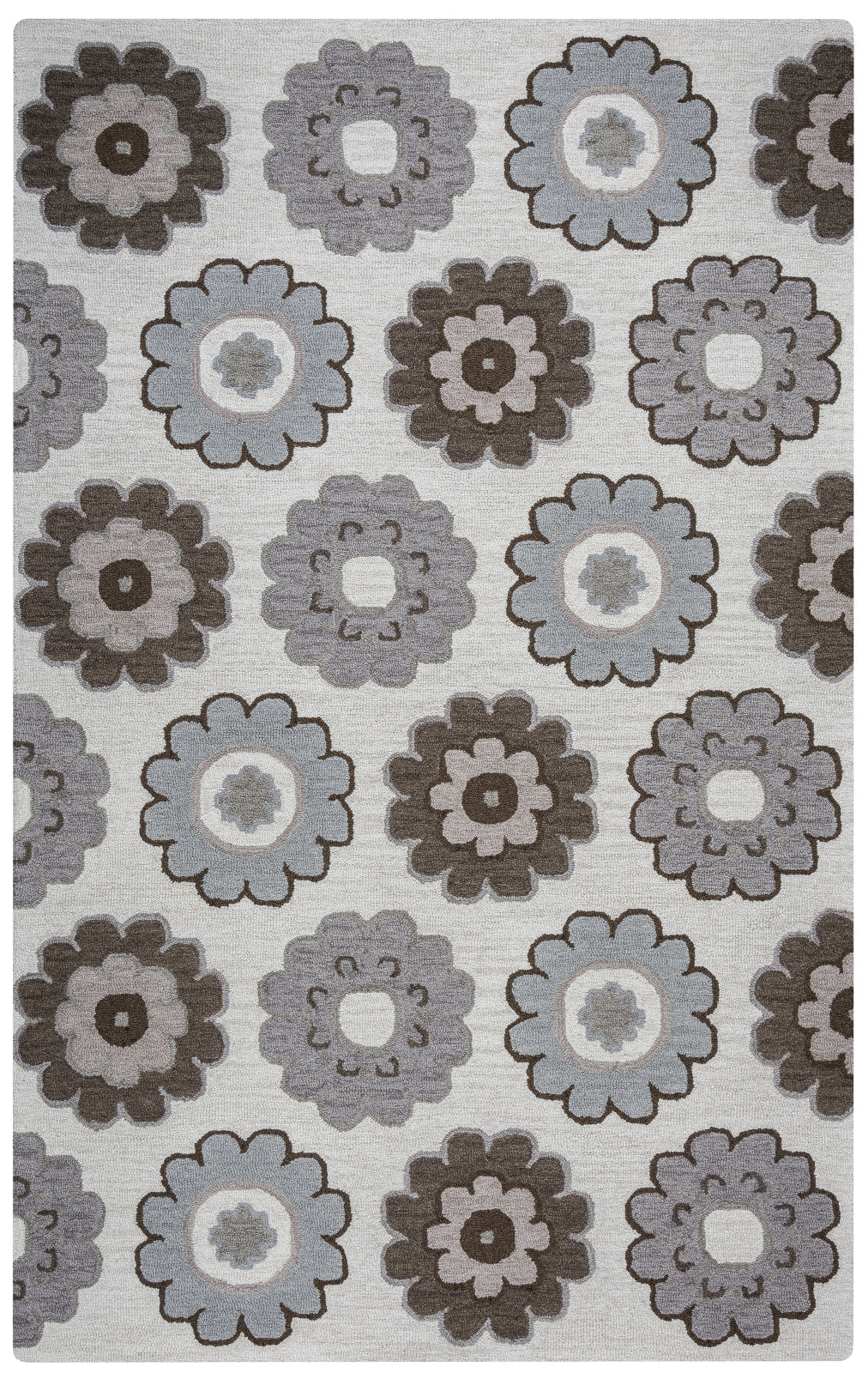 Rizzy Maggie Belle MB9538 Grey Area Rug main image