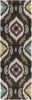 Surya Mamba MBA-9003 Chocolate Area Rug 2'6'' x 8' Runner