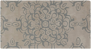 Surya Mamba MBA-9012 Light Gray Hand Tufted Area Rug Sample Swatch