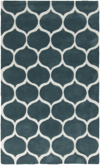 Surya Mamba MBA-9020 Teal Area Rug 5' x 8'