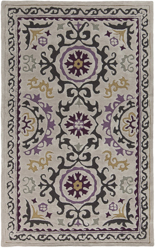 Surya Mamba MBA-9022 Light Gray Area Rug 5' x 8'