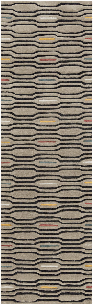 Surya Mamba MBA-9027 Light Gray Area Rug 2'6'' x 8' Runner