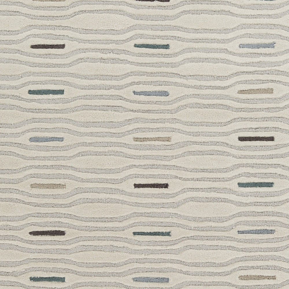 Surya Mamba MBA-9029 Taupe Hand Tufted Area Rug Sample Swatch
