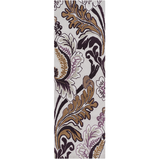 Surya Mamba MBA-9035 Violet Area Rug 2'6'' x 8' Runner