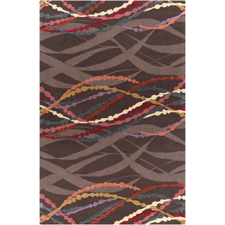 Surya Mamba MBA-9043 Chocolate Area Rug 5' x 8'