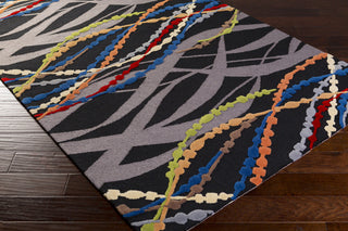 Surya Mamba MBA-9044 Cobalt Hand Tufted Area Rug 5x8 Corner