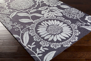 Surya Mamba MBA-9045 Chocolate Hand Tufted Area Rug 5x8 Corner