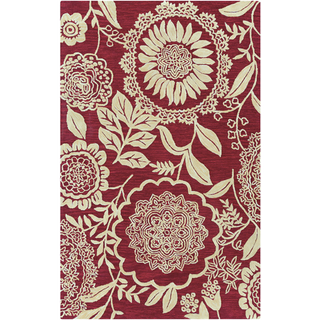 Surya Mamba MBA-9048 Cherry Area Rug 5' x 8'