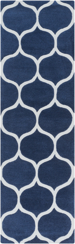 Surya Mamba MBA-9058 Navy Area Rug 2'6'' x 8' Runner