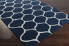 Surya Mamba MBA-9058 Navy Hand Tufted Area Rug 5x8 Corner