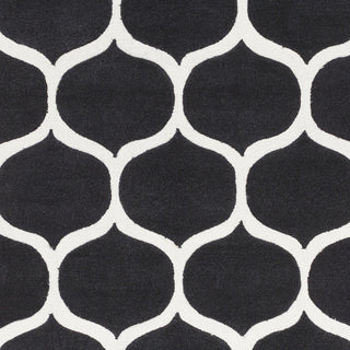 Surya Mamba MBA-9059 Black Hand Tufted Area Rug Sample Swatch