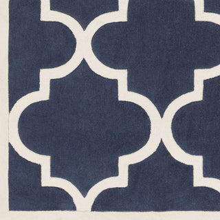 Surya Mamba MBA-9060 Navy Hand Tufted Area Rug Sample Swatch