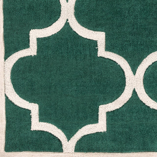 Surya Mamba MBA-9061 Emerald/Kelly Green Hand Tufted Area Rug Sample Swatch