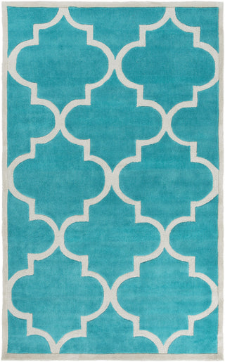 Surya Mamba MBA-9068 Teal Area Rug 5' x 8'