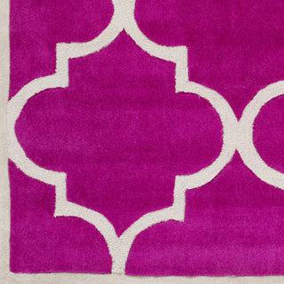 Surya Mamba MBA-9069 Hot Pink Hand Tufted Area Rug Sample Swatch