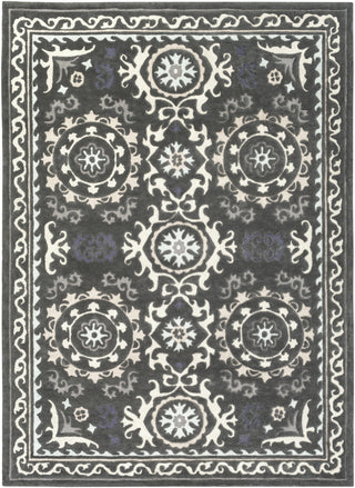 Surya Mamba MBA-9070 Charcoal Hand Tufted Area Rug 8' X 11'