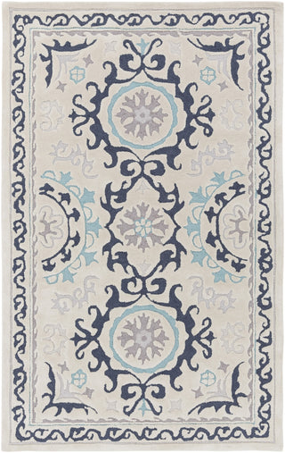 Surya Mamba MBA-9071 Light Gray Area Rug 5' x 8'