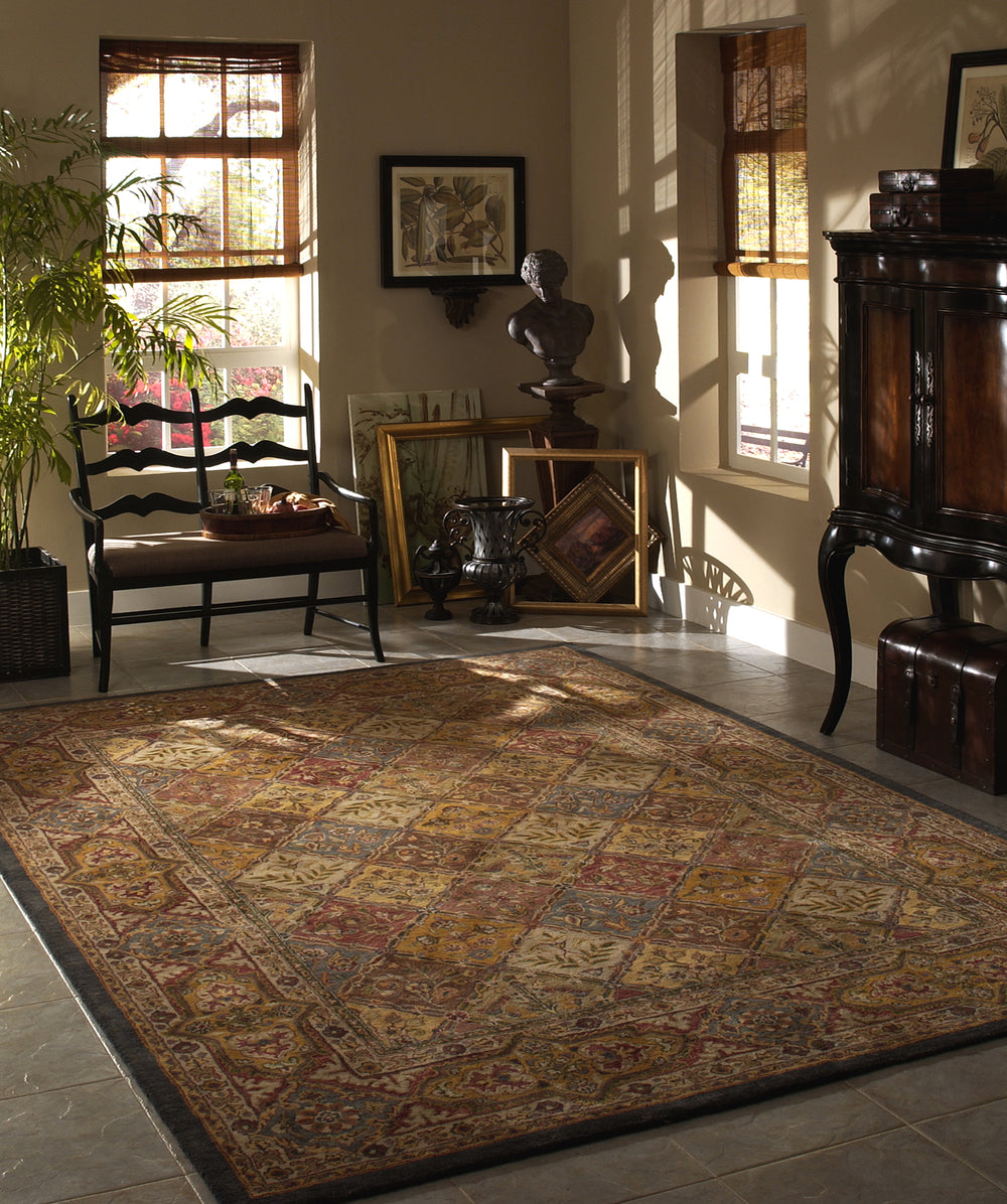 Momeni Mahal MC-18 Multi Area Rug Roomshot Feature