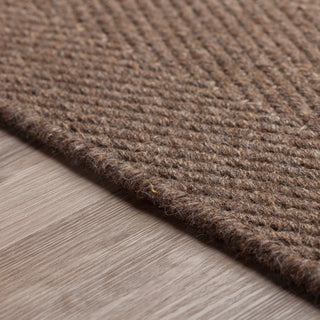 Dalyn Monaco Sisal MC200 Charcoal Area Rug Edge 