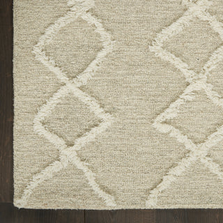 Nourison Moroccan Court MCT02 Natural Grey Area Rug