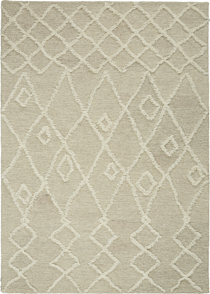 Nourison Moroccan Court MCT02 Natural Grey Area Rug