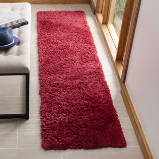 Safavieh Madrid Shag 200 MDG256Q Red Area Rug Room Scene