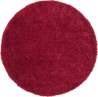 Safavieh Madrid Shag 200 MDG256Q Red Area Rug Round