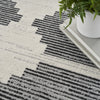 Nourison Modern Passion MDP01 Ivory/Grey Area Rug Detail Image