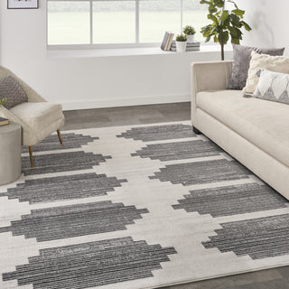 Nourison Modern Passion MDP01 Ivory/Grey Area Rug Main Image