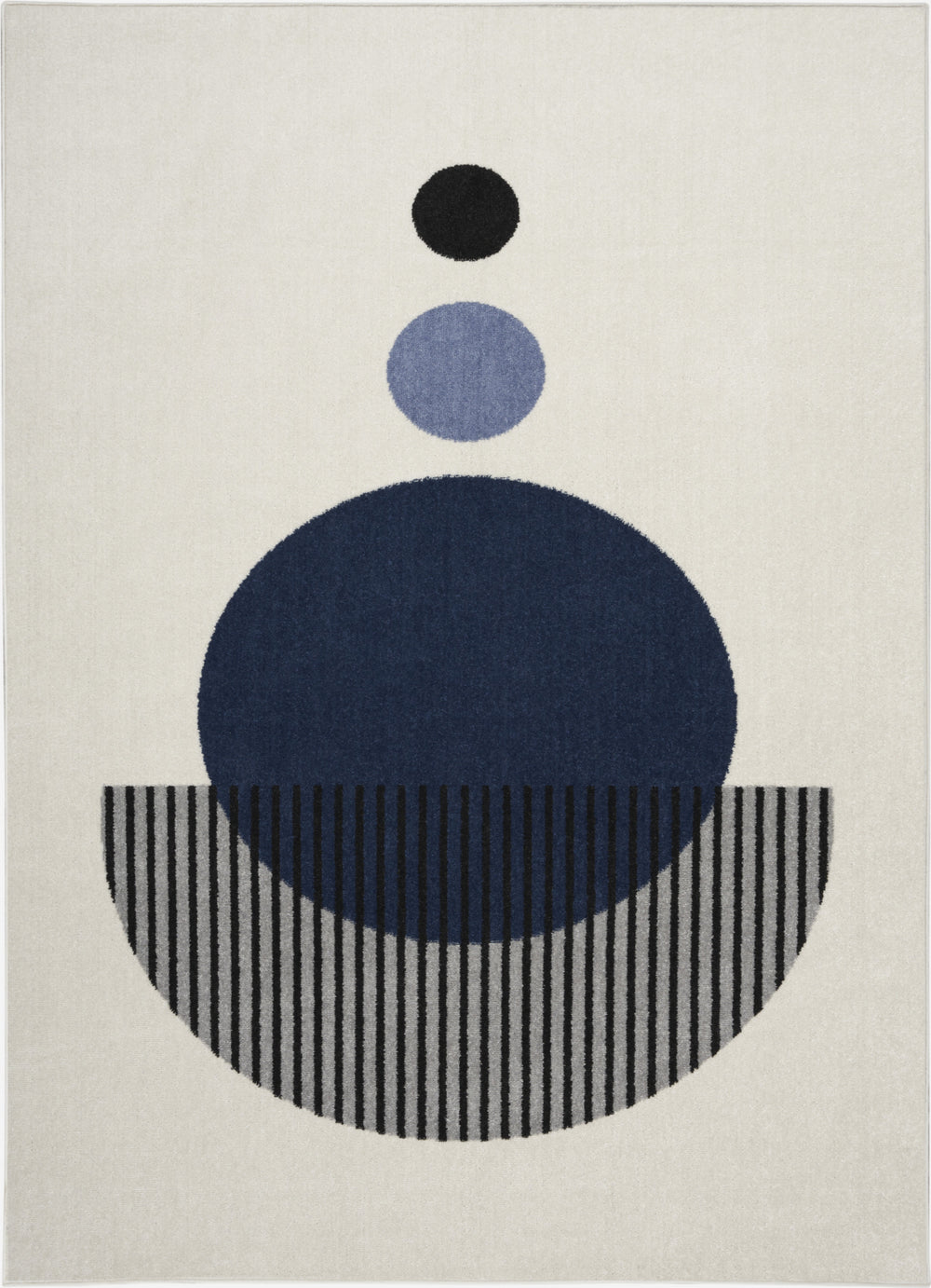 Nourison Modern Passion MDP04 Ivory Blue Area Rug