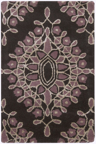 Surya Moderne MDR-1051 Charcoal Area Rug by Bob Mackie 2' x 3'