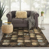 Nourison Modesto MDS01 Charcoal Area Rug