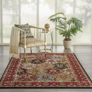 Nourison Modesto MDS04 Multicolor Area Rug Room Scene 2