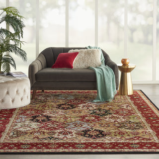 Nourison Modesto MDS04 Multicolor Area Rug Room Scene Featured