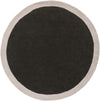Surya Madison Square MDS-1004 Black Area Rug by angelo:HOME 6' Round