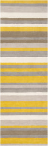 Surya Madison Square MDS-1008 Gold Area Rug by angelo:HOME 2'6'' x 8' Runner