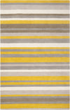 Surya Madison Square MDS-1008 Gold Area Rug by angelo:HOME 5' x 7'6''