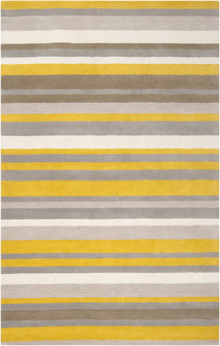 Surya Madison Square MDS-1008 Gold Area Rug by angelo:HOME 5' x 7'6''