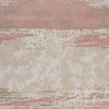 LR Resources Meadow Abstract Blush Brushstroke Area Rug Detail Image
