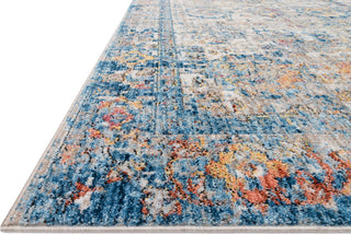 Loloi Medusa MED-04 Blue/Multi Area Rug Corner