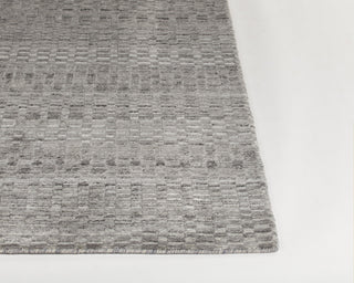 Chandra Melina MEL-46200 Grey/Silver Area Rug Corner Shot