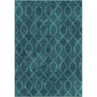 Orian Rugs Vibrance Tour de Loops Blue Area Rug main image