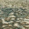 Karastan Touchstone Melrose Blue Teal Area Rug Main Image