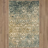Karastan Touchstone Melrose Blue Teal Area Rug Main Image