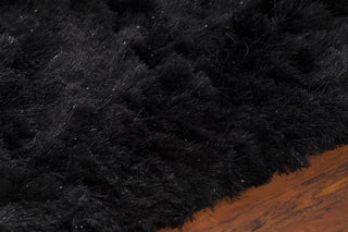 Chandra Mercury MER-6901 Black Area Rug Detail