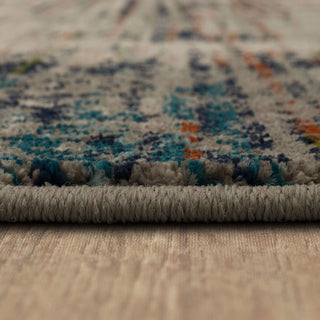 Karastan Meraki Singularity Lapis Area Rug Detail Image