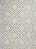KAS Mercer 6734 Ivory/Gold Villa Area Rug main image